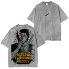 "Protecting everything precious"Black Clover's Yami Sukehiro Washed Shirts