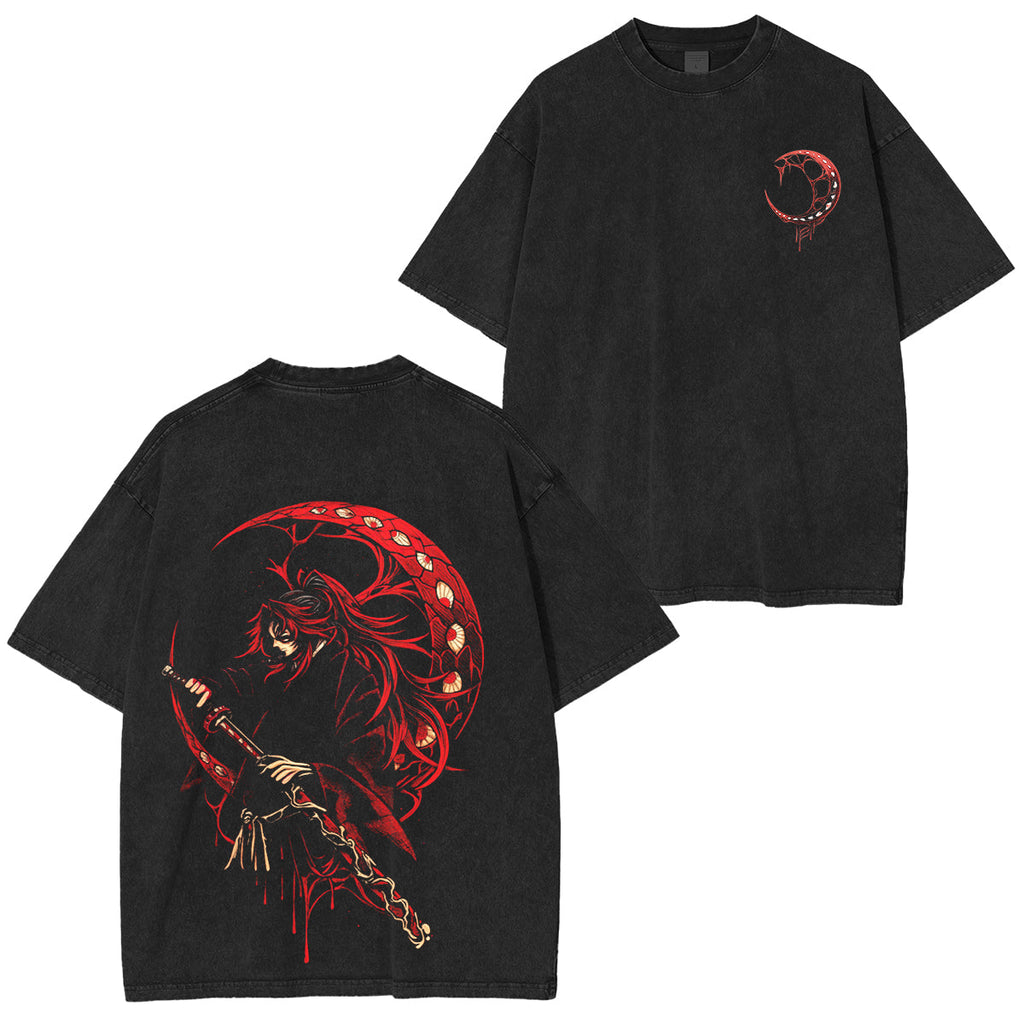 Demon Slayer Vintage Unisex Washed T-Shirt
