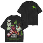 Zoro,One Piece Unisex Washed T-Shirt