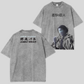 Eren Yeager Attack on Titan Manga Portrait T-Shirt