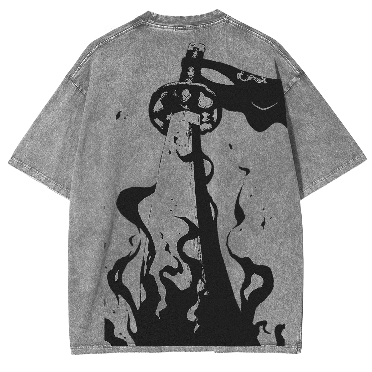 Wolves Berserker Vintage Washed Oversize T-Shirt