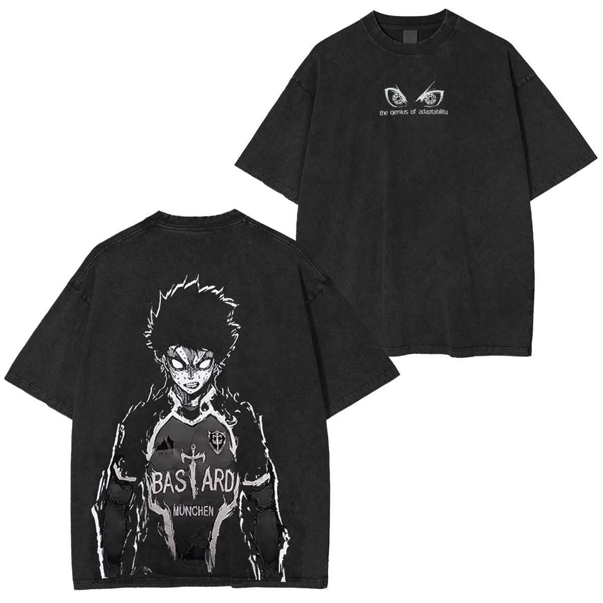 Isagi Yoichi Blue Lock Vintage Washed Unisex T-Shirt