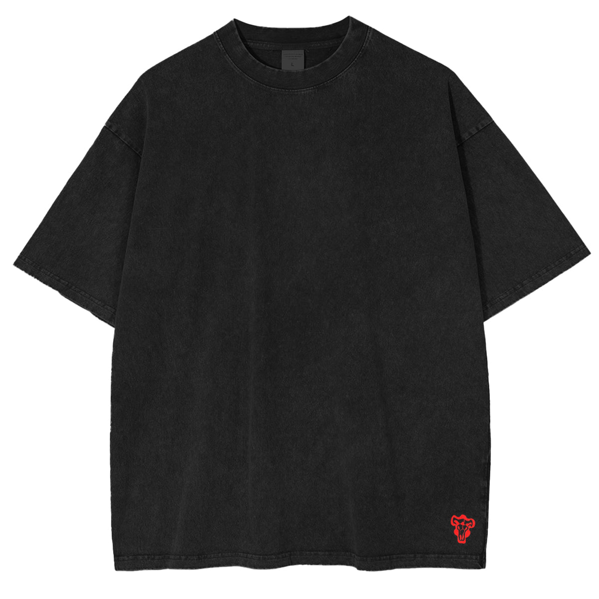 Asta Yuno Black Clover Anime Double Printed Vintage Washed Tee Unisex