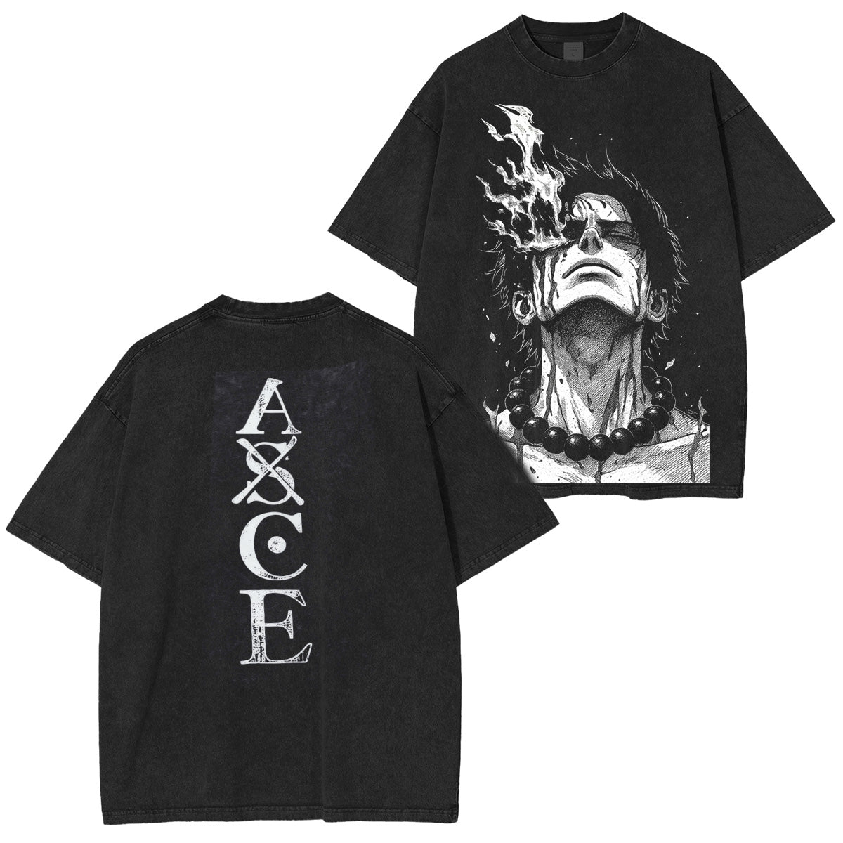 OnePiece : FireFistAce For those who’d rather die standing than live kneeling Vintage T-shirt/Crewneck/Hoodie