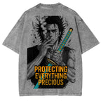 "Protecting everything precious"Black Clover's Yami Sukehiro Washed Shirts