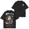 Eren Jaeger Attack on Titan Unisex Washed T-Shirt