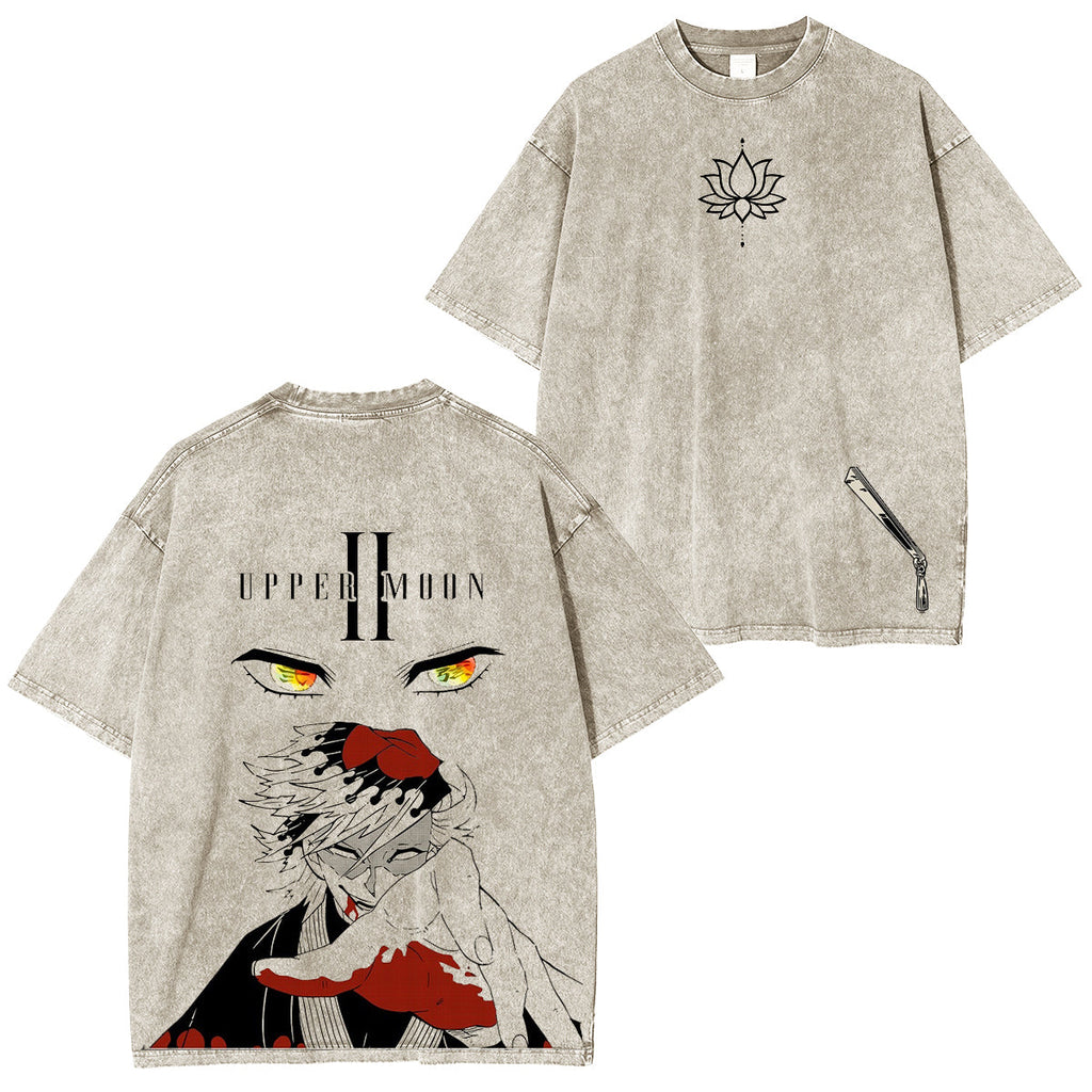 Aska,Demon Slayer Vintage Tee