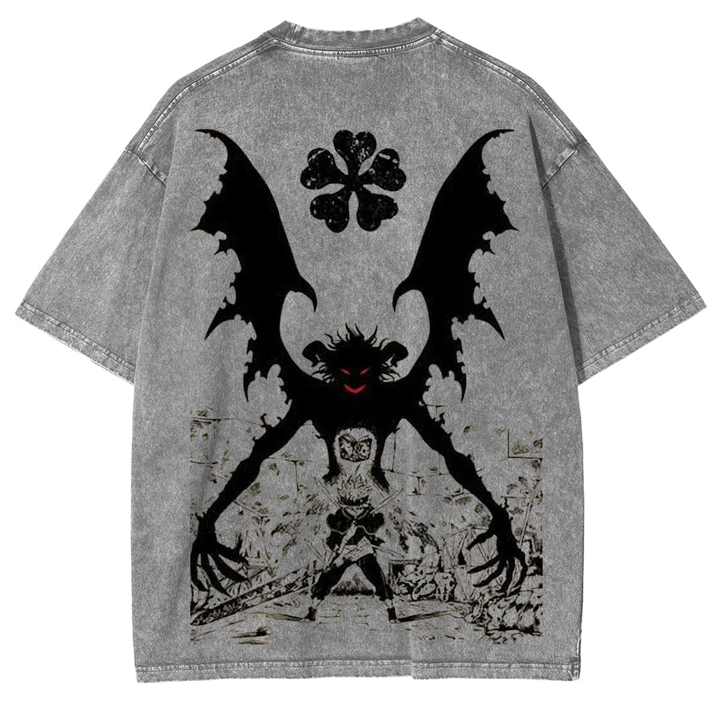 Black Clover Streetwear Inspired Anime T-Shirt