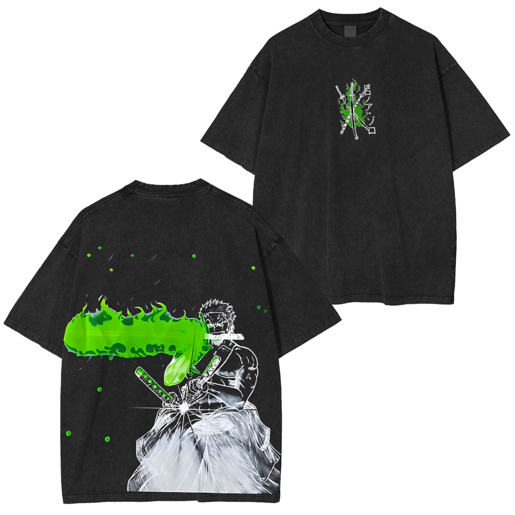 One Piece Liansi Rice Ball x Zoro T-Shirt