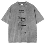 JujutsuKaisen Choso - JJK CursedWomb Anime Printed Vintage Washed Tee Unisex