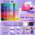 PixArt™ - Kit de Pixel Art Premium en Perles à Repasser | Loisir Créatif & Anti-Stress Adultes