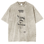 JujutsuKaisen Choso - JJK CursedWomb Anime Printed Vintage Washed Tee Unisex