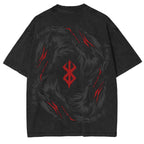 Wolves Berserker Vintage Washed Oversize T-Shirt