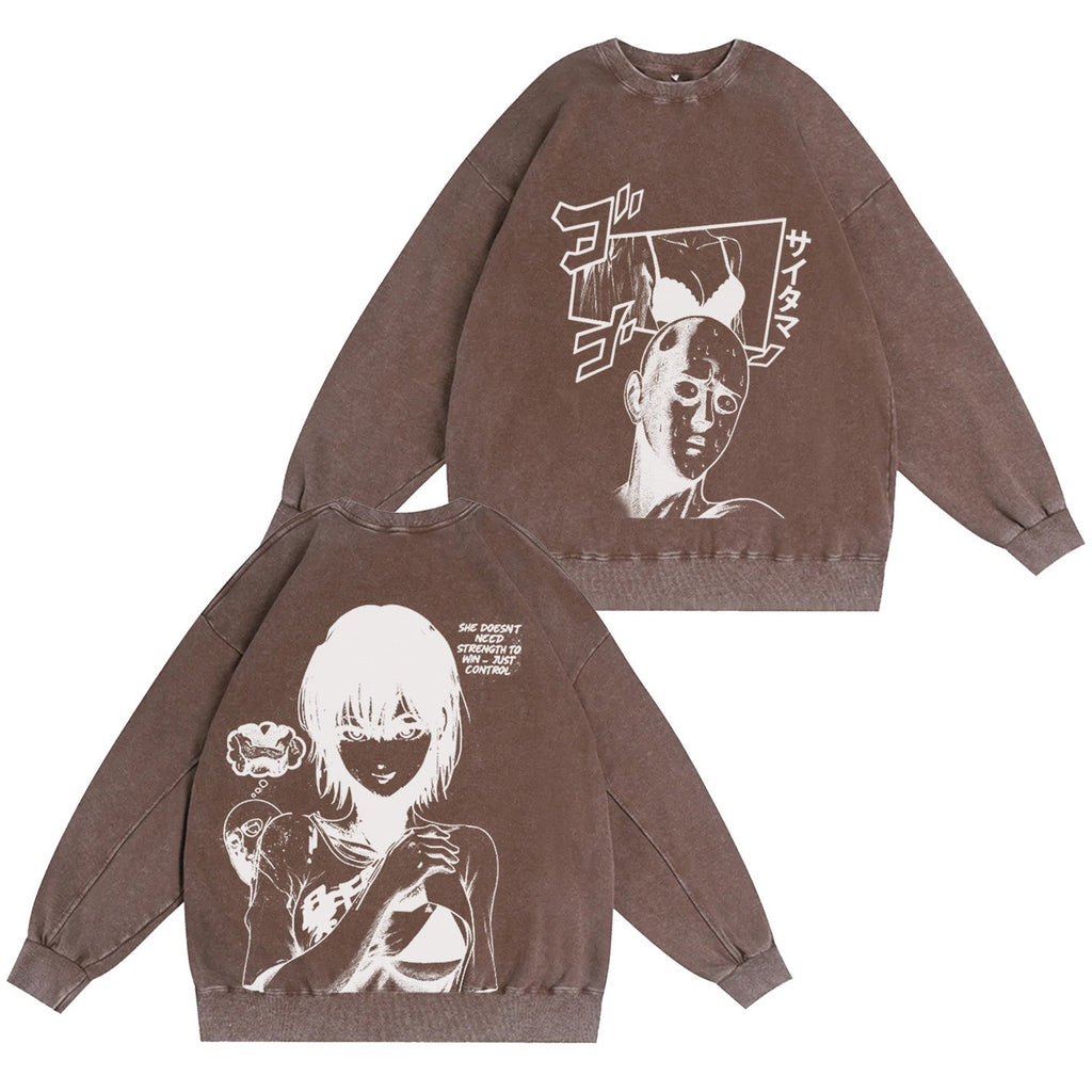 Saitama Fubuki onepunchmanseason3 Vintage Washed T-shirt/Crewneck/Hoodie