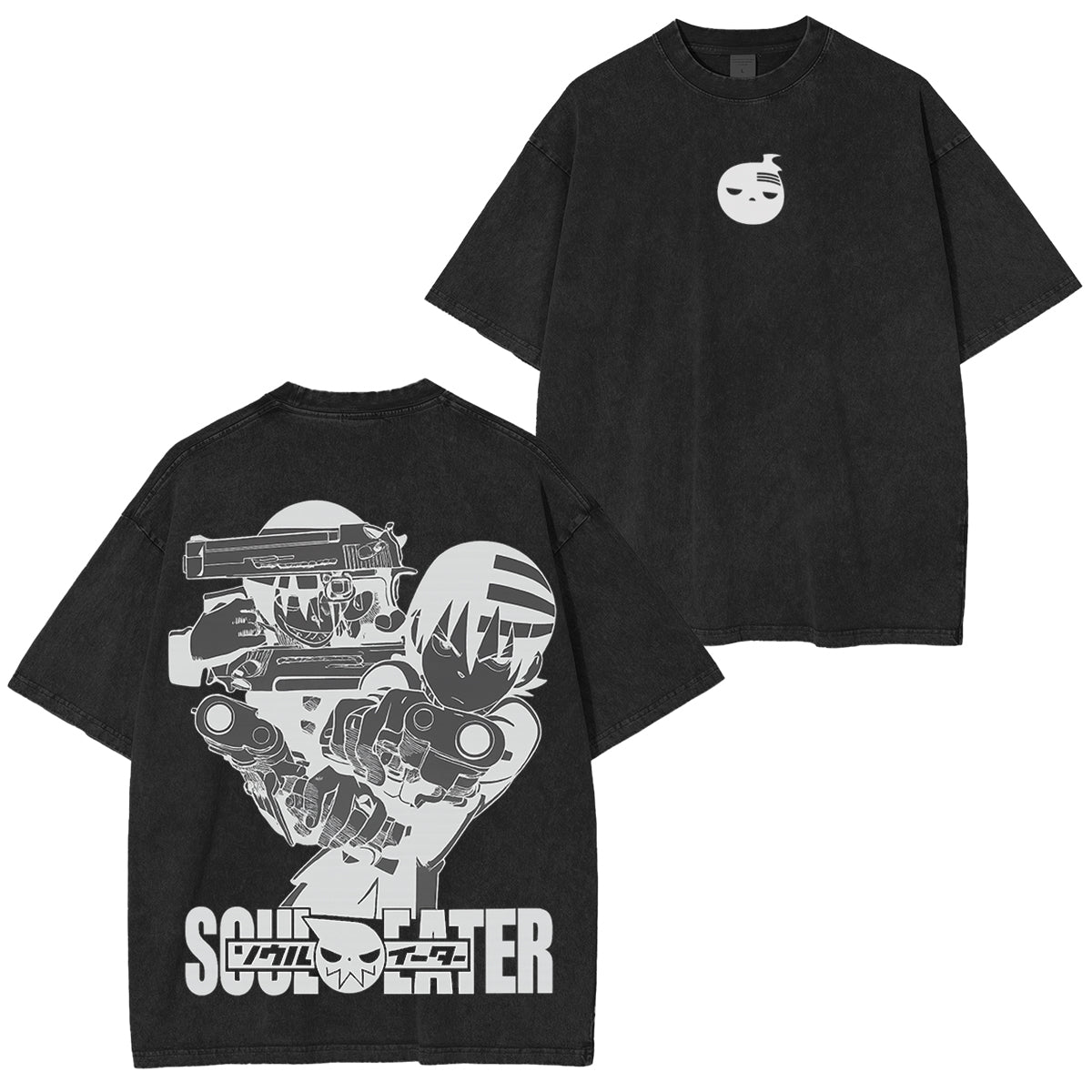 Matching Soul Eater Unisex Washed T-Shirt