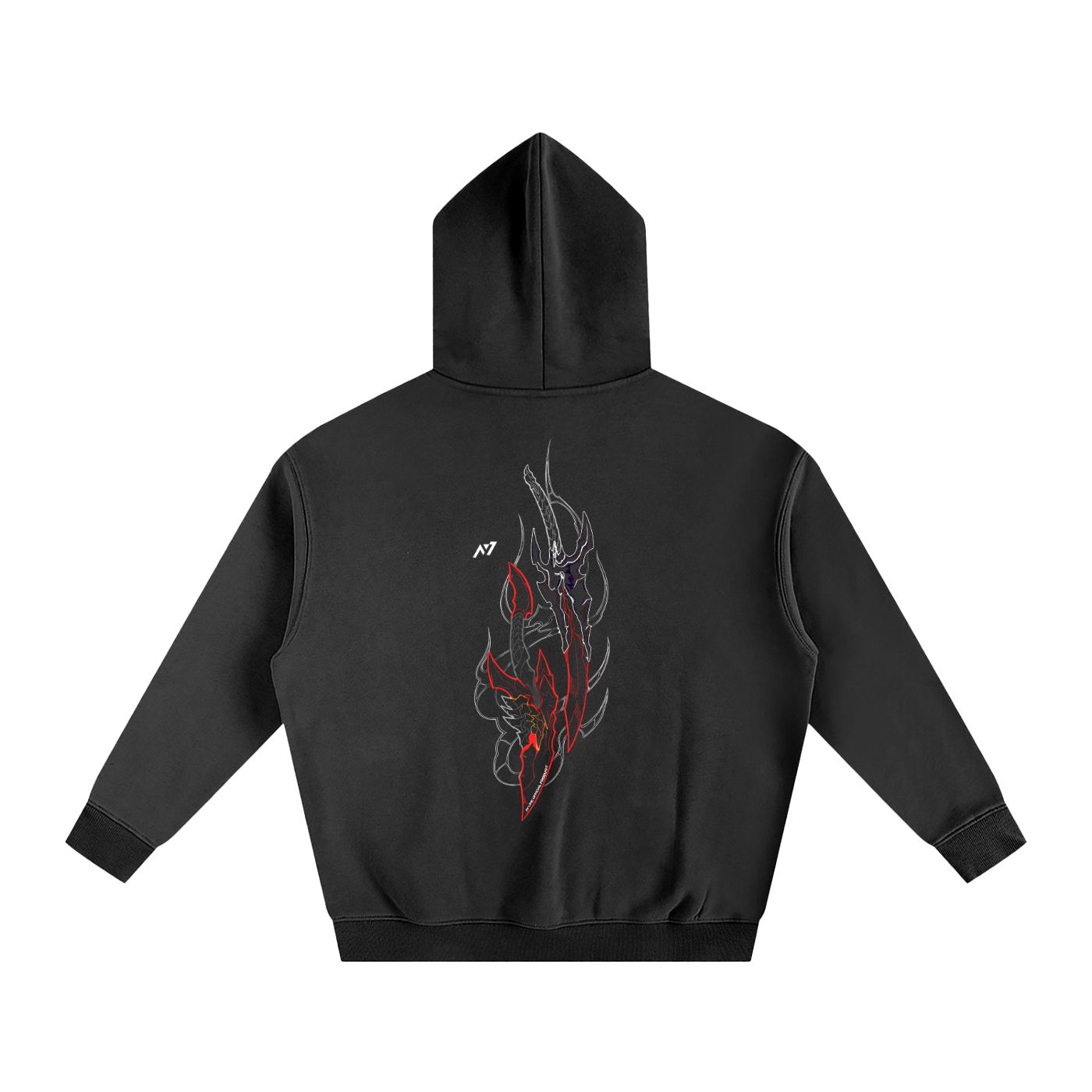 Wrath Dagger Streetwear Hoodie-Solo Leveling