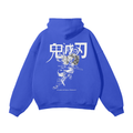 Flow of the Torrent Streetwear Hoodie Blue