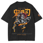 Tanjiro Demon Slayer Oversized T-shirt