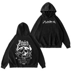 Black Clover Washed Hoodies