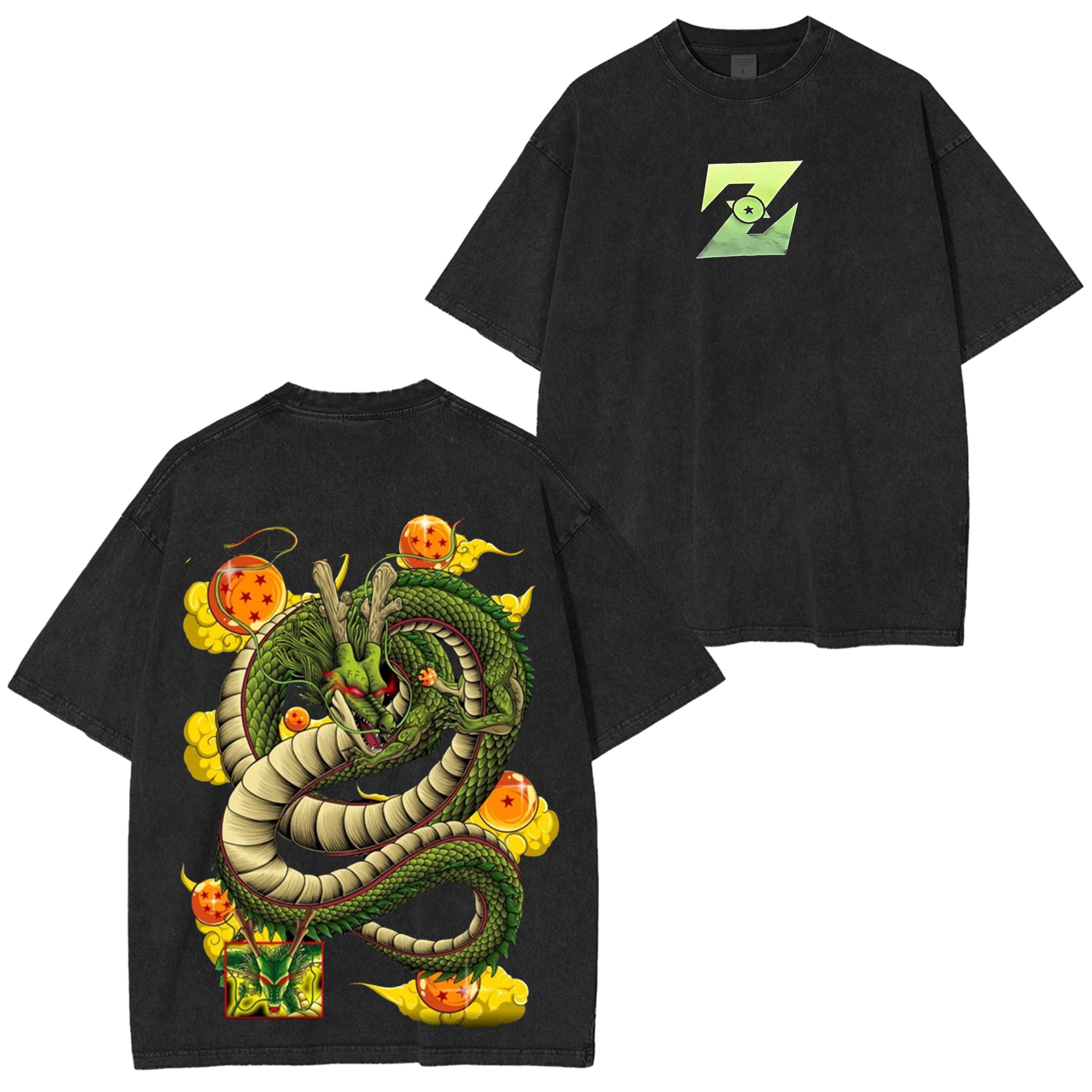 Dragon Ball Washed Shirts