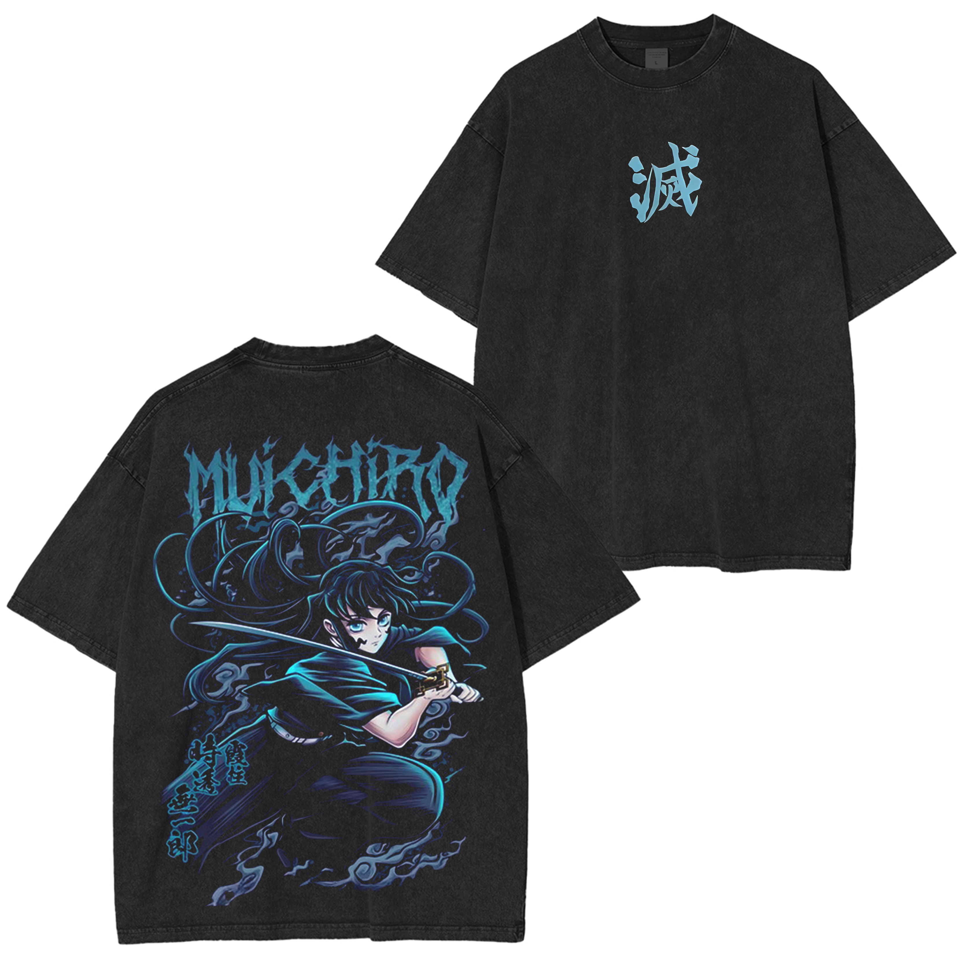 Demon Slayer Muichiro Tokito Anime T-Shirts