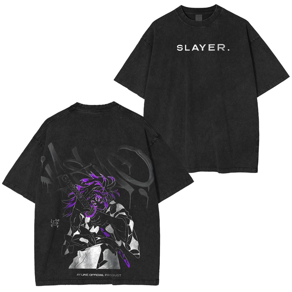 Demon Slayer Kamado Tanjirō Vintage Anime T-Shirts