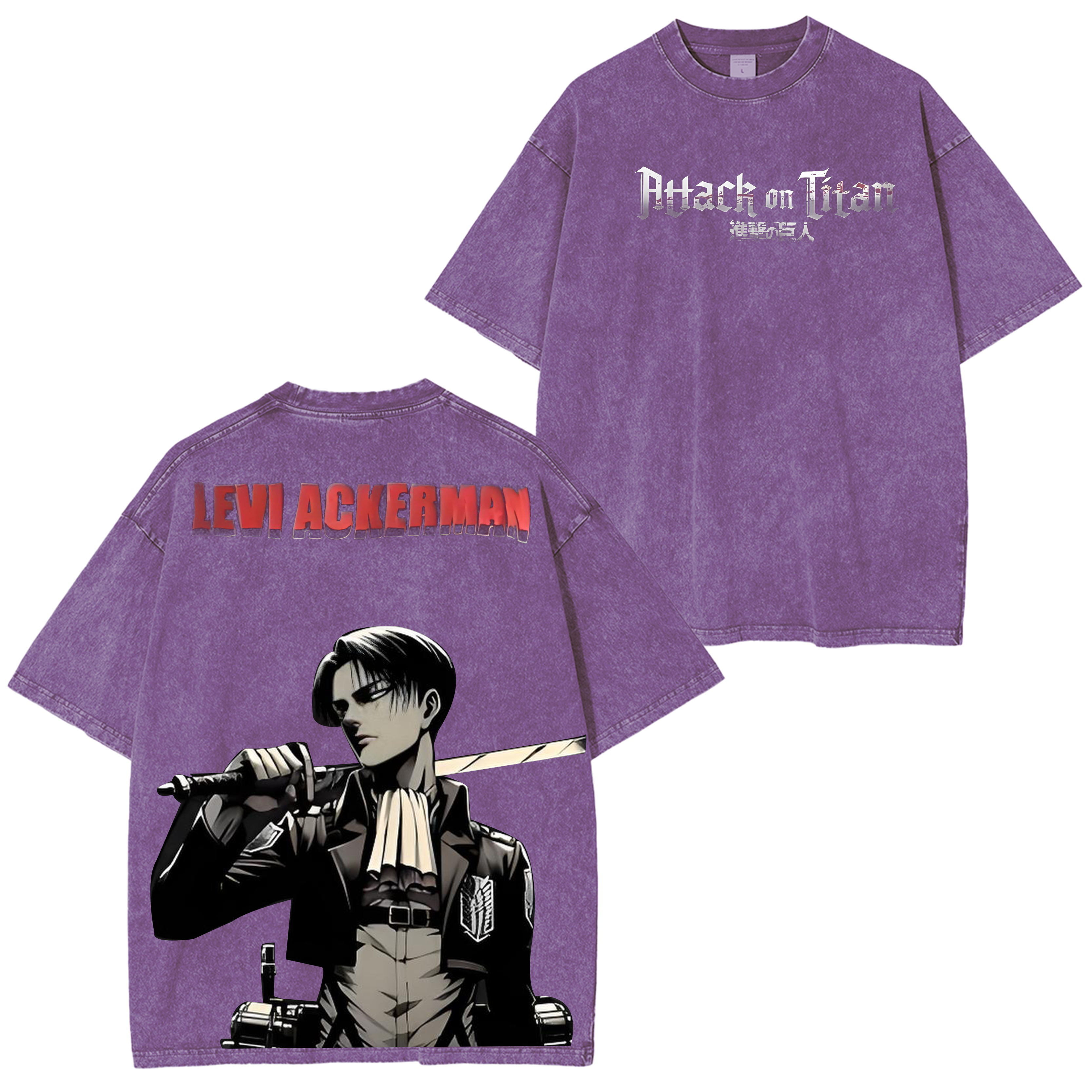 Attack on Titan Oversized Anime T-Shirt