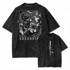 Vintage Kokushibo Print Mineral Wash Tee