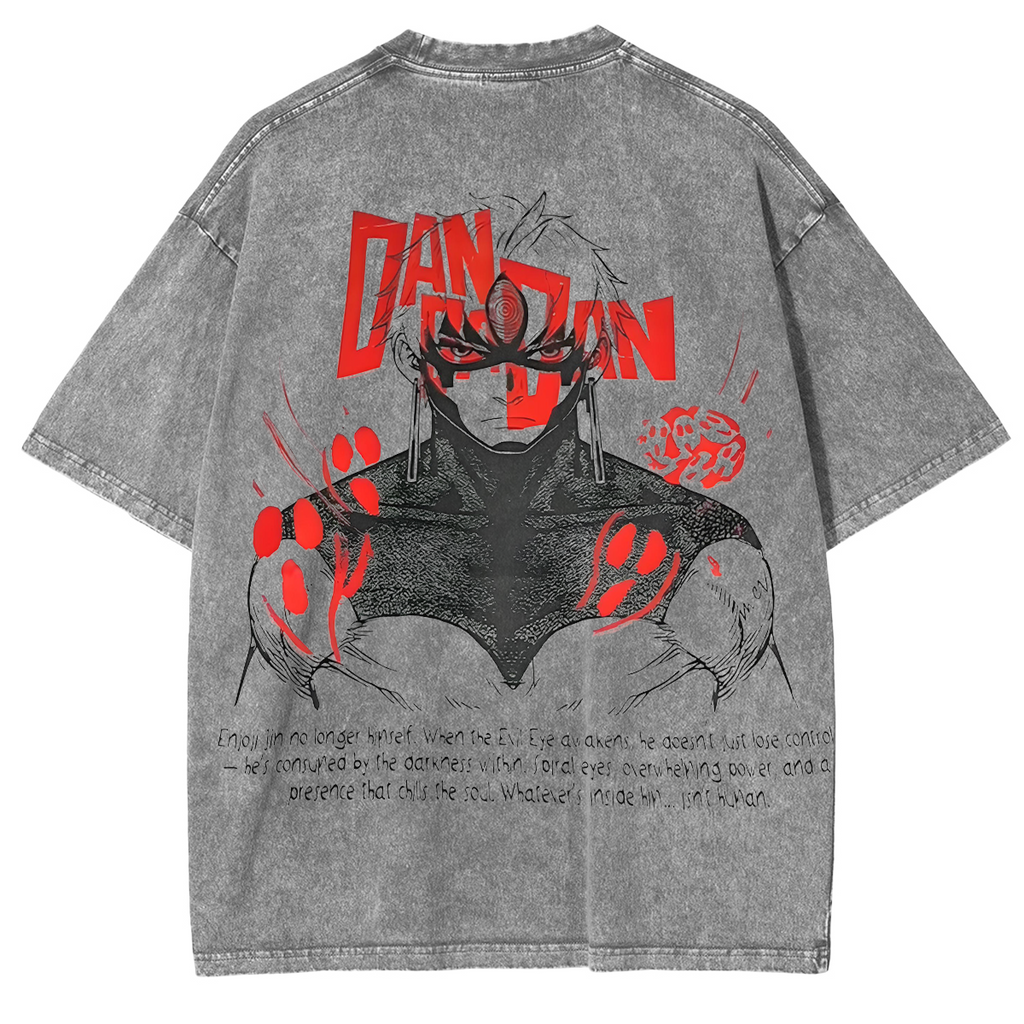 Dandadan Vintage Retro Wash Tee