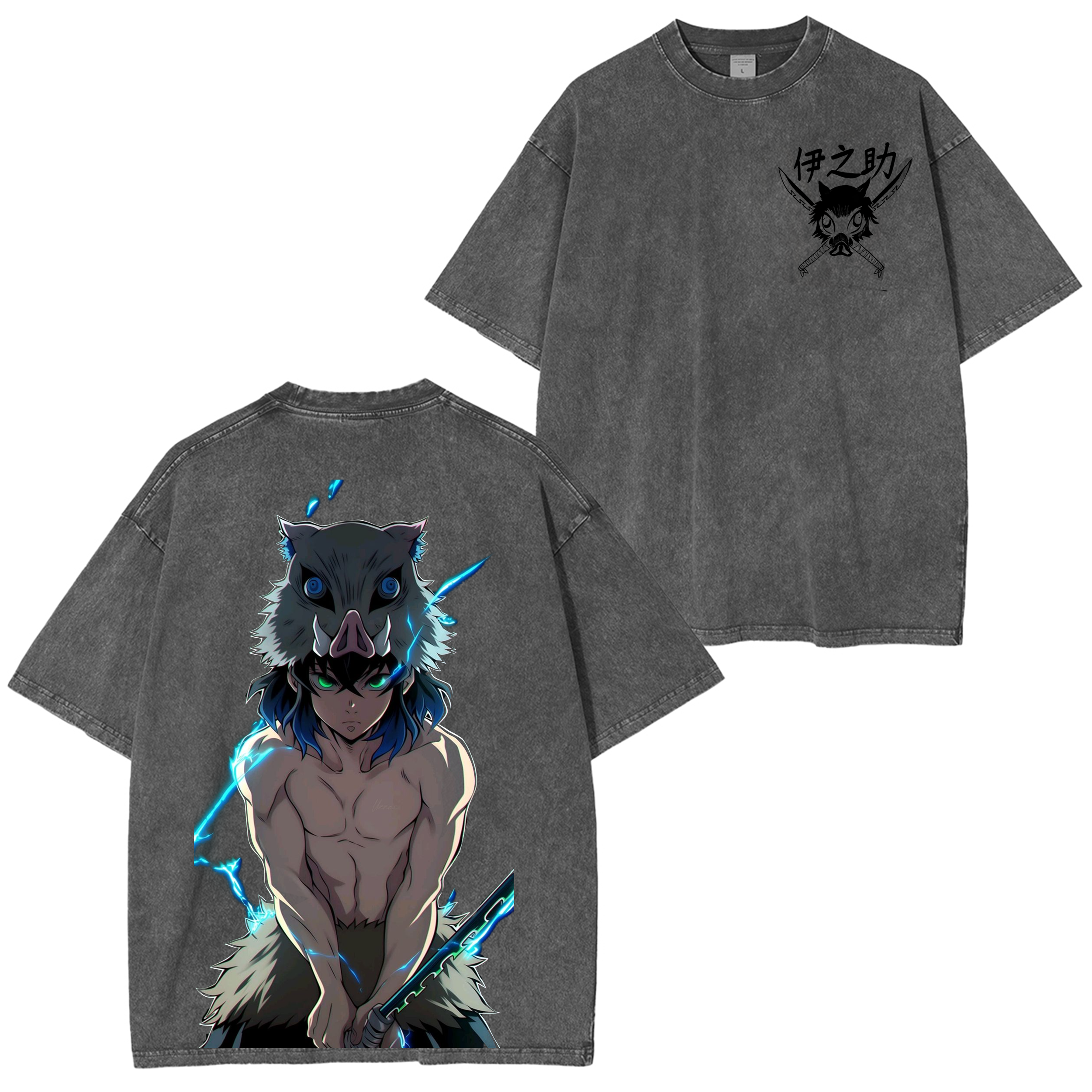 Demon Slayer Unisex Washed T-shirts