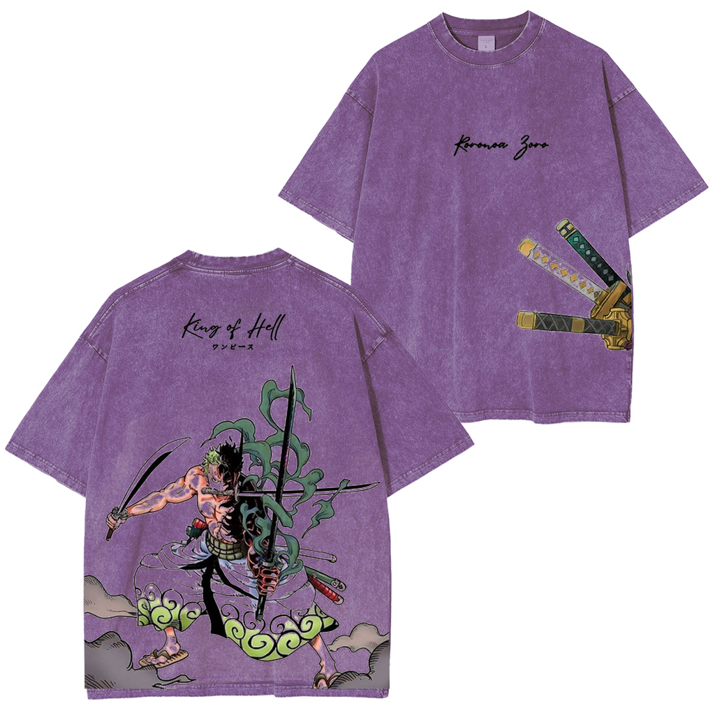 One Piece Roronoa Zoro Anime T-Shirt