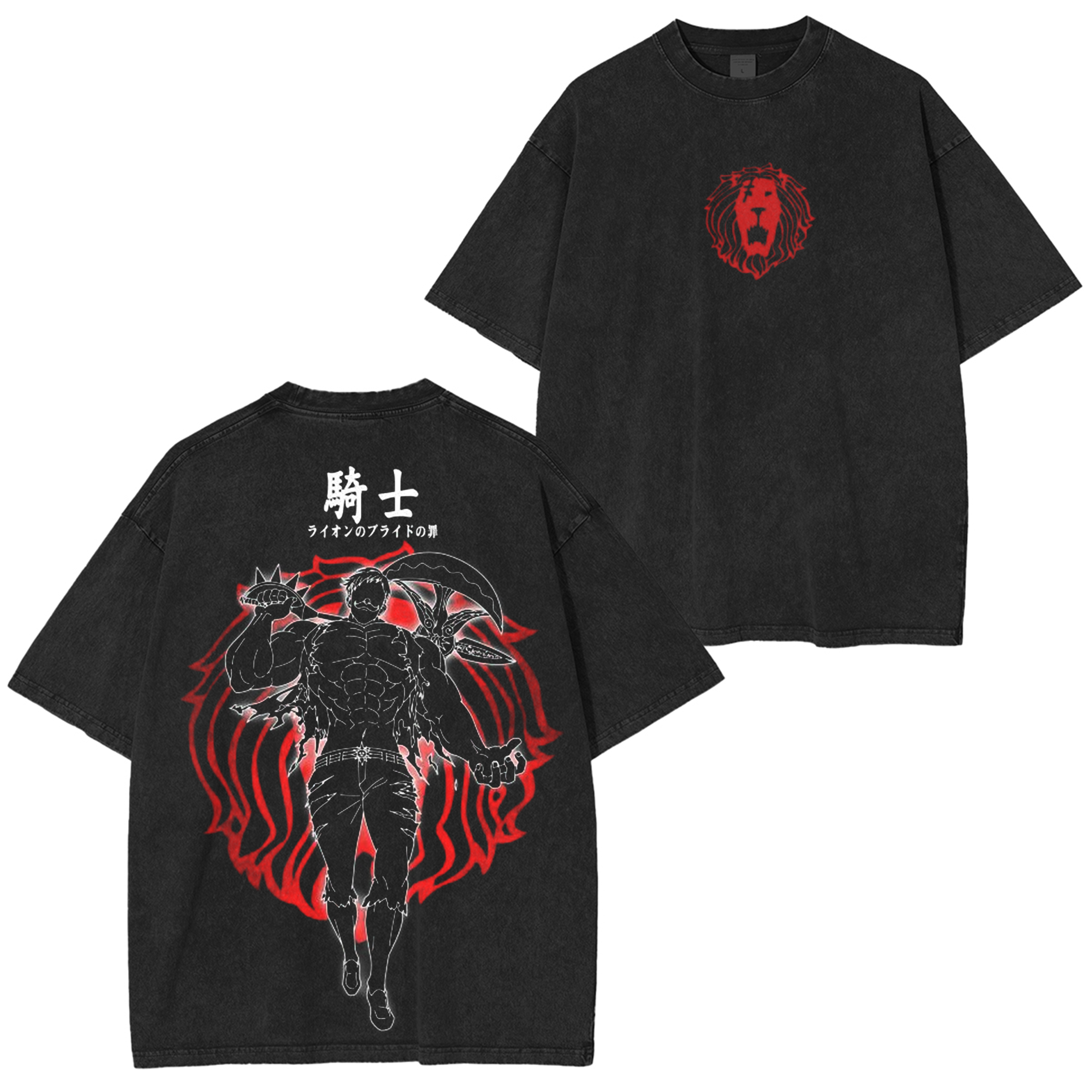 The Seven Sins Vintage Unisex Washed T-Shirt