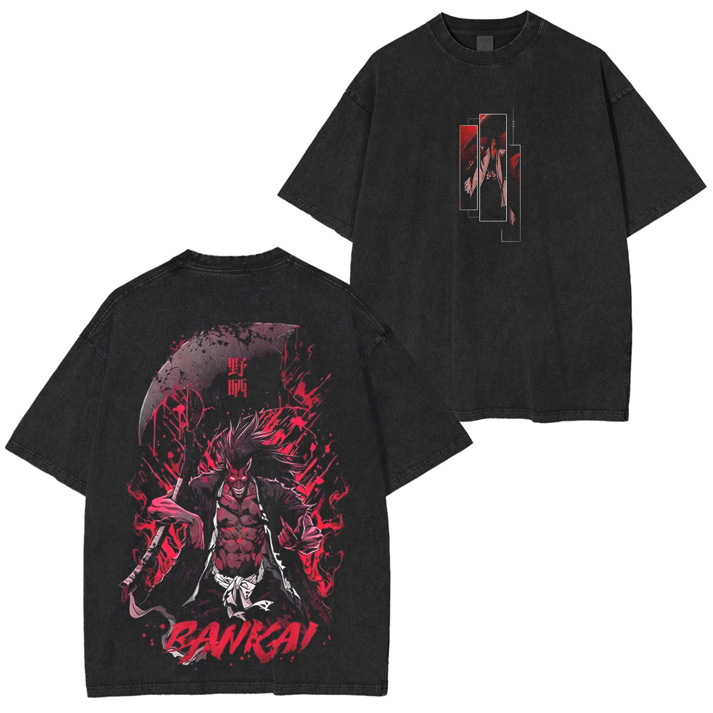 BLEACH Kenpachi Unisex Washed T-Shirt
