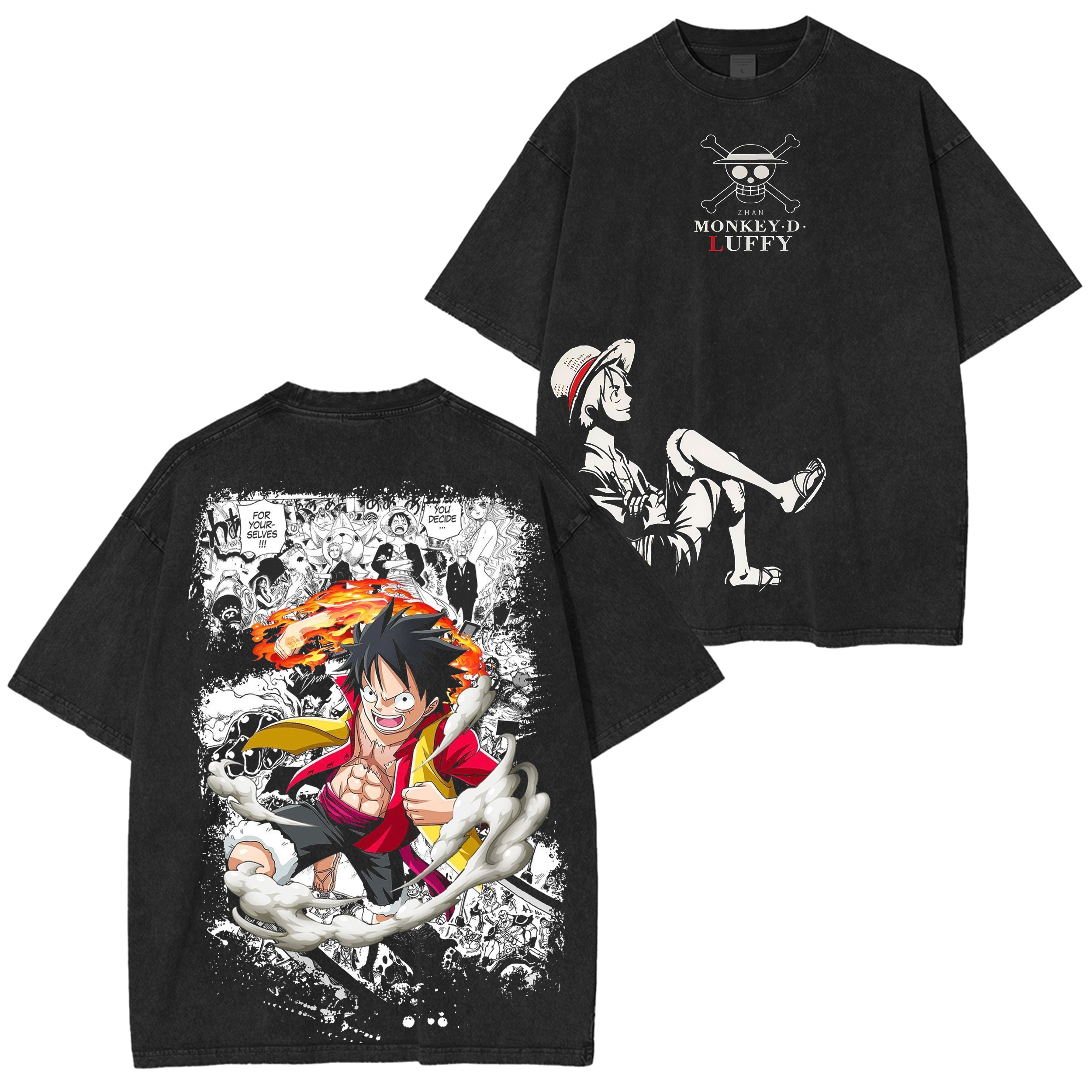 Luffy Vintage Tee丨One Piece