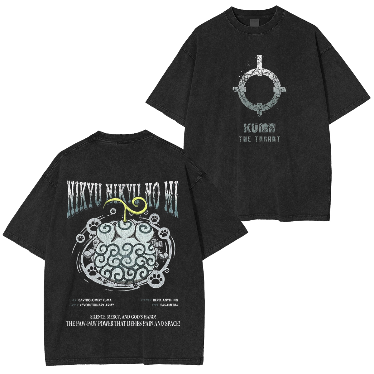 One Piece Vintage Washed T-shirt/Crewneck/Hoodie