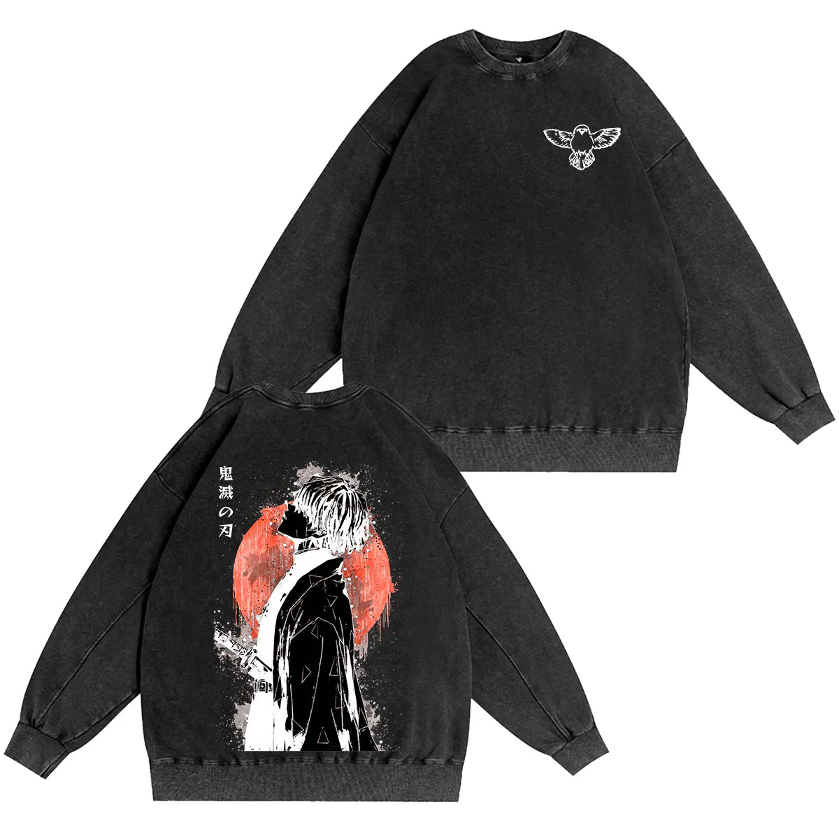 Zenitsu ,Demon Slayer Anime Unisex Washed T-Shirt