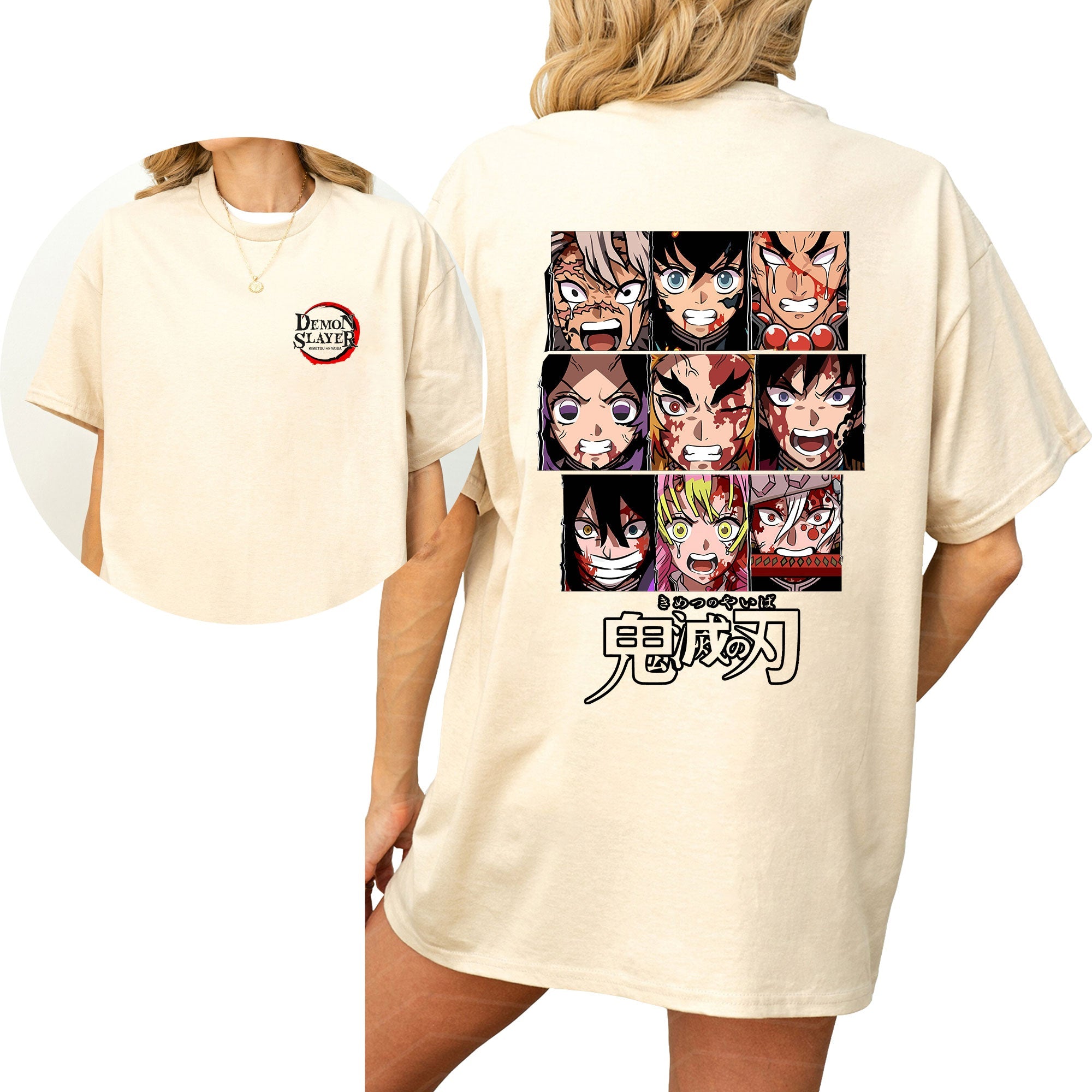 Demon Slayer Hashira Anime Shirt Unisex T-shirt- sweatshirt -Hoodie