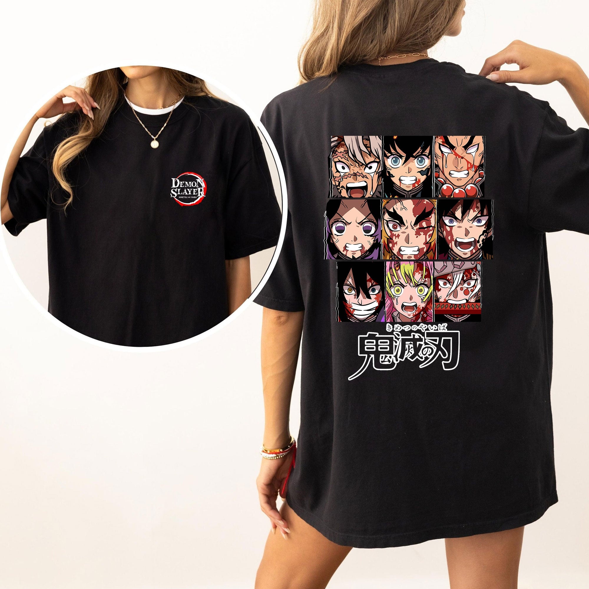 Demon Slayer Hashira Anime Shirt Unisex T-shirt- sweatshirt -Hoodie