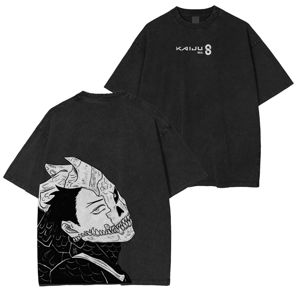 Kaiju No. 8 Acid Washed Anime Tee