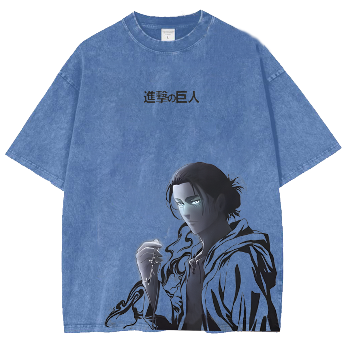 Eren Yeager Attack on Titan Manga Portrait T-Shirt