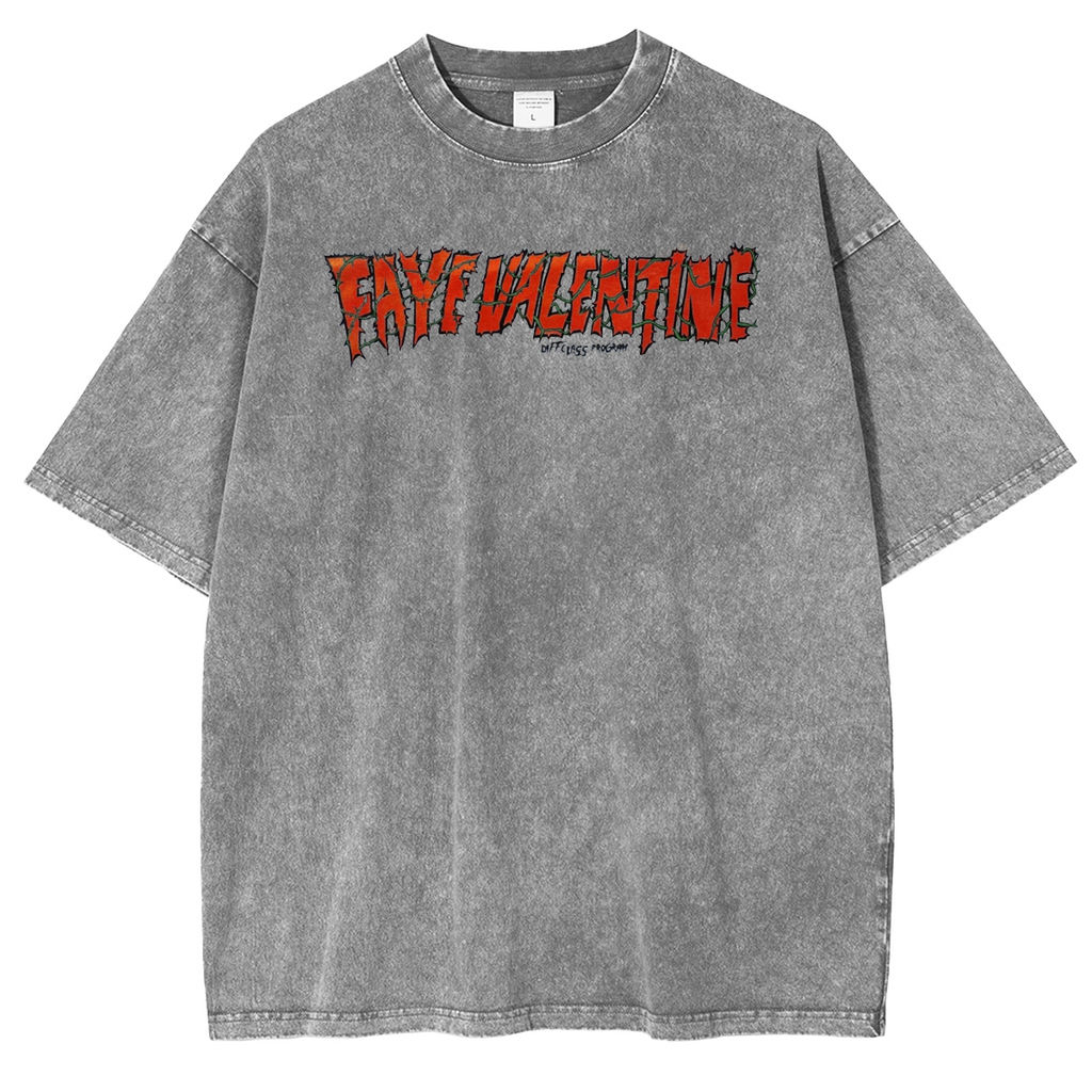 Anima × Movie Anime Cowboy Bebop Faye Spike Manga T-shirt