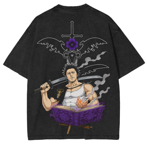 Black Clover's Yami Sukehiro Washed Shirts