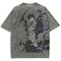 Shadow Monarch Printed Unisex Washed T-Shirt