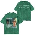 thesummerhikarudied:Hikaru and Yoshiki Official Art Double Retro Washed T-Shirt