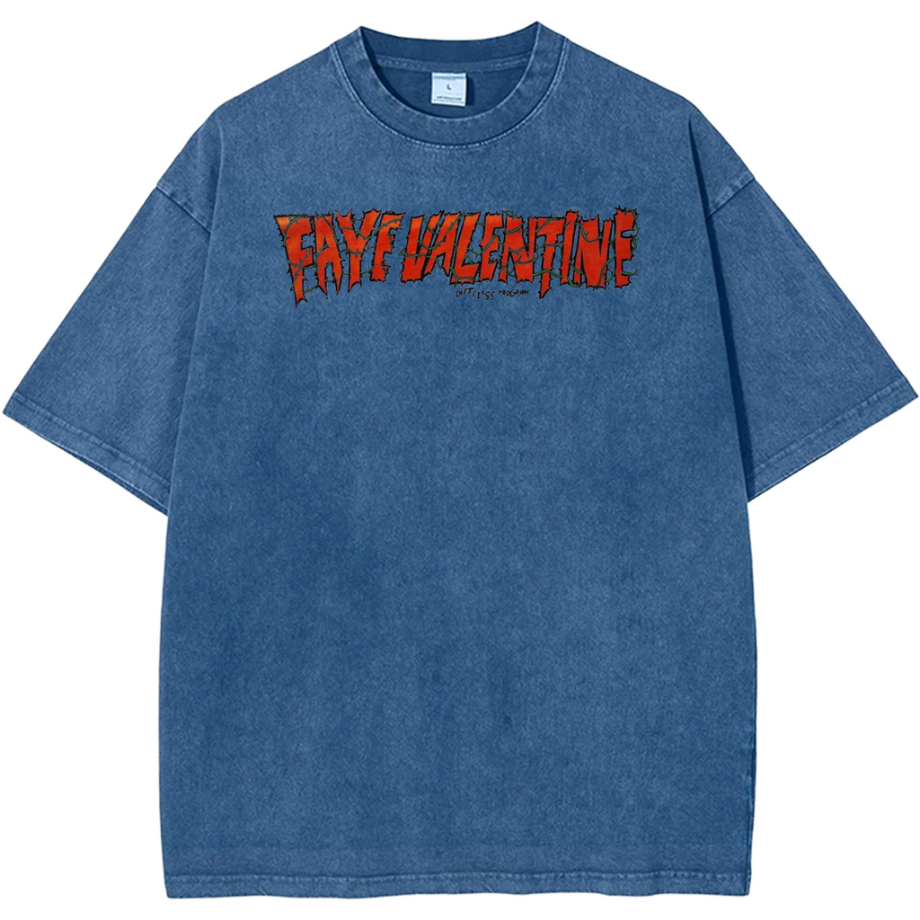 Anima × Movie Anime Cowboy Bebop Faye Spike Manga T-shirt