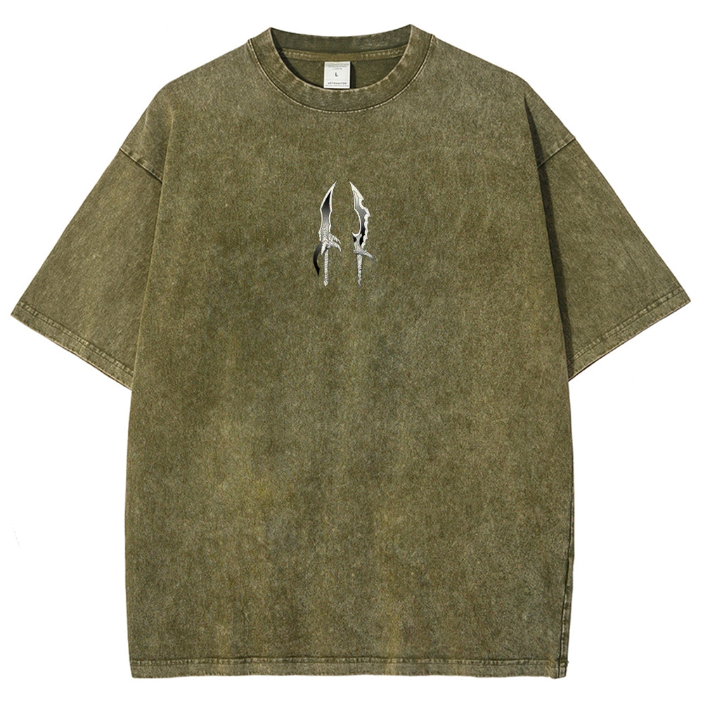 Solo Leveling Unisex Fit Washed T-Shirt