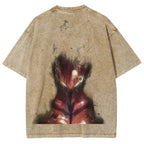solo leveling Unisex Fit Washed T-Shirt 2501009733