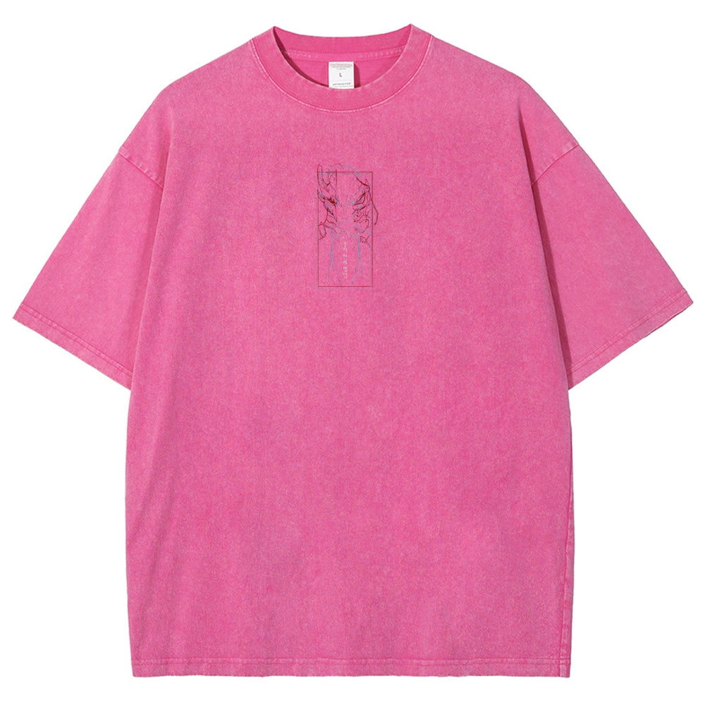 solo leveling Unisex Fit Washed T-Shirt 2501009733