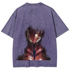 solo leveling Unisex Fit Washed T-Shirt 2501009733