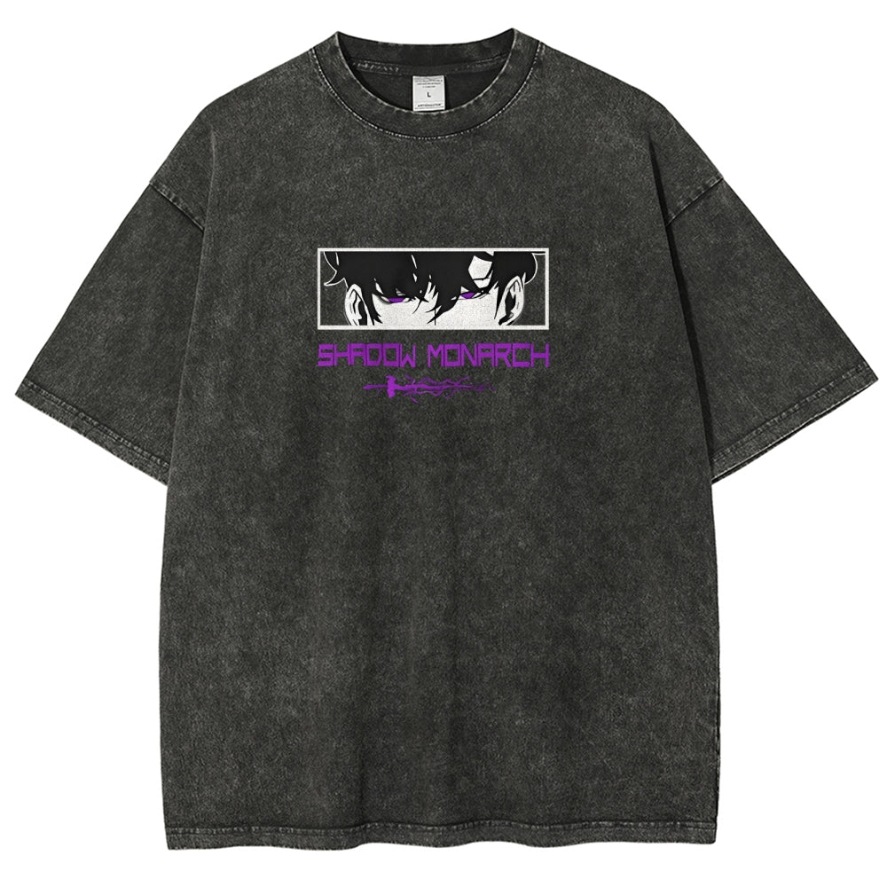 solo leveling Unisex Fit Washed T-Shirt 2501009734